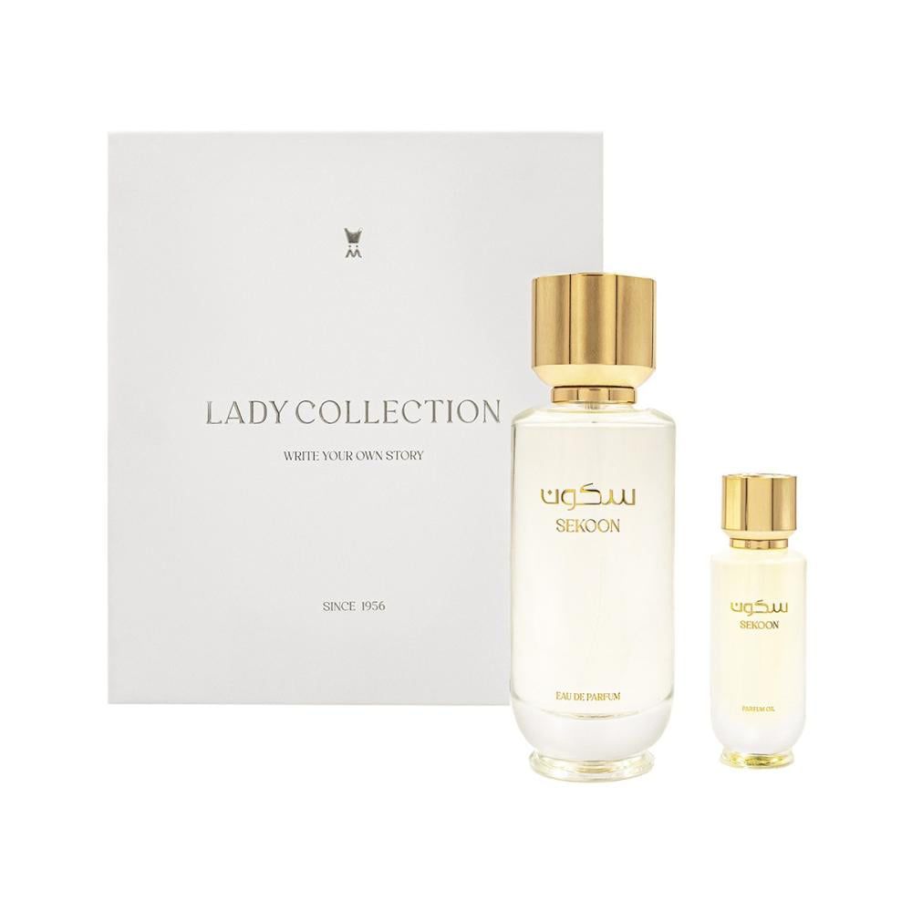 Al Majed Oud Sekoon Gift Set ( EDP 100 ml - Perfume Oil 15 ml) from Lady Collection