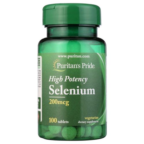 Puritan'S Pride High Potency Selenium 200mcg 100 Tablets