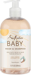 Shea Moisture Baby Wash & Shampoo 100% Virgin Coconut Oil 384ml