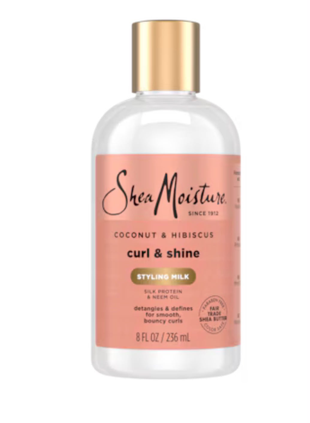 Shea Moisture Coconut & Hibiscus Curl & Shine Styling Milk 236ml