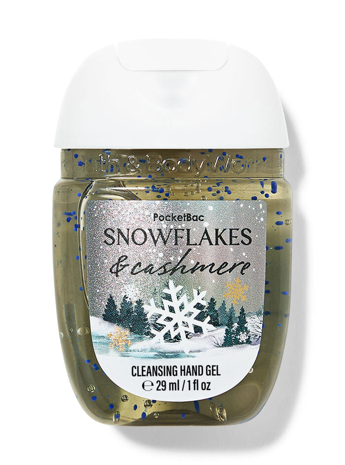 BATH & BODY snowflakes & cashmere hand gel 29ml