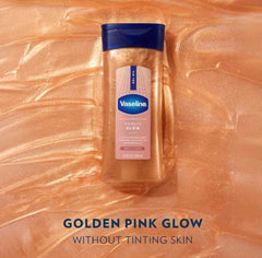 Vaseline Glazed & Glisten Sunlit Glow Body Gel Oil 200ml