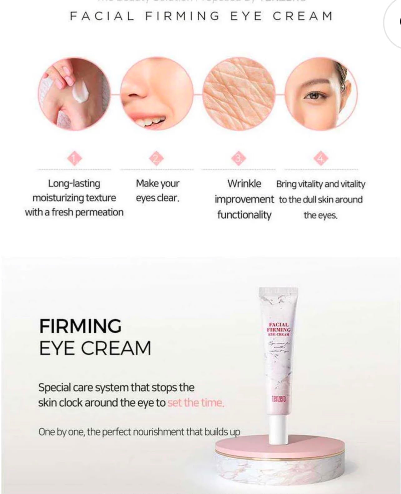 Tenzero Facial Firming Eye Cream 12g