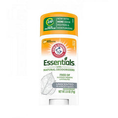 Arm & Hammer Essentials Unscented Deodorant Stick 71g