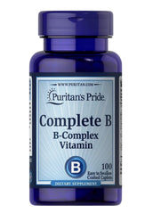 Puritan's Bride Complete B Vitamin B-Complex 100 Tablets