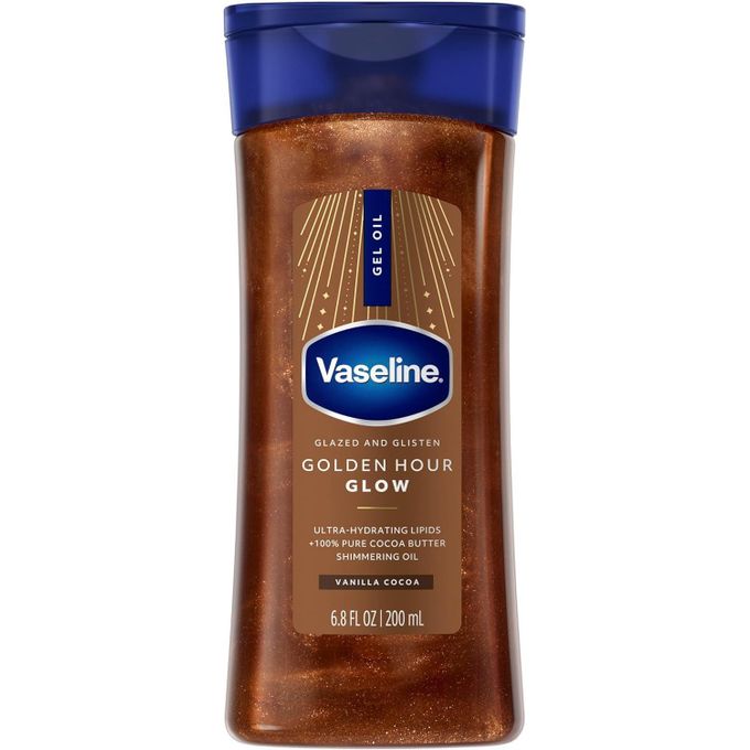Vaseline Golden Hour Glow with Vanilla Coco Body Gel Oil 200ml