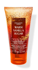 Bath & Body Works Warm Vanilla Sugar Travel Size Ultimate Hydration Body Cream 70g
