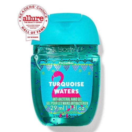 Bath & Body Works Turquoise Waters PocketBac Hand Sanitizer Gel 29ml