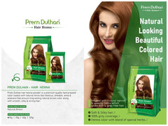 Prem Dulhan Hair Color Hair Henna Natural Brown 125g