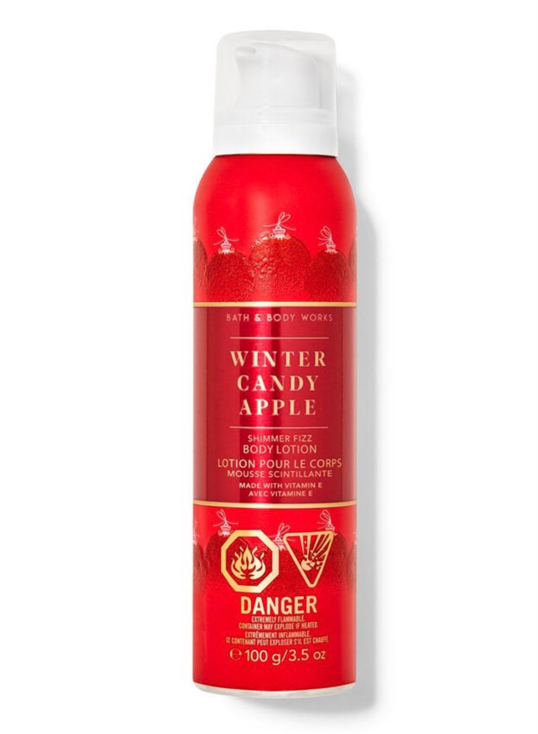 Bath & Body Works Winter Candy Apple Shimmer Fizz Body Lotion 100g