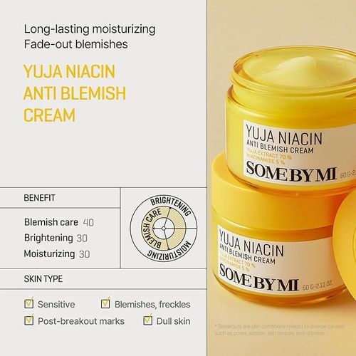 Some By Mi Yuja Niacin Anti Blemish Cream 60g